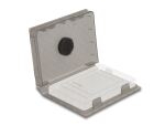 DELOCK Schutzbox für 2.5" HDD / SSD grau