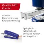 NOVUS Büroheftgerät B 4 blau...