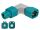 DELOCK Adapter HSD Z Buchse zu HSD Z Stecker gewinkelt