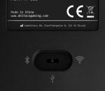 Deltaco Gaming GAM-100-DE Tastatur USB + RF Wireless + Bluetooth QWERTZ Deutsch Schwarz