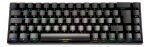 Deltaco Gaming GAM-100-DE Tastatur USB + RF Wireless + Bluetooth QWERTZ Deutsch Schwarz