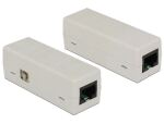 DELOCK Netzwerk Überspannungsschutz 6 kV RJ45 mit PoE