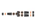 DeLOCK Kabelverbinder Y-Adapter RJ45 Buchse zu 2 x RJ45 Buchse Cat.6 IP68 staub- und wasserdicht Outdoor