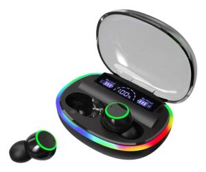 2GO Ring Kopfhörer True Wireless Stereo (TWS) im Ohr Anrufe/Musik Bluetooth Schwarz
