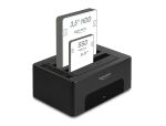 DeLOCK USB Dual Dockingstation für 2 x SATA HDD / SSD mit Klon- und Löschfunktion