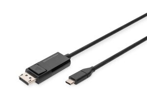 Digitus USB Typ C <=> DisplayPort Bidirektionales Adapterkabel