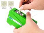 DeLOCK LWL Reinigungskassette für Steckverbinder mit 1,25 und 2,50 mm Hülse