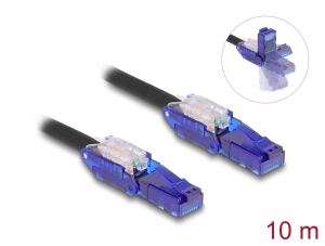 DELOCK Netzwerkkabel Cat.6 UTP 180 Winkelbar Steckern 10M