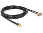 DeLOCK 89467 Koaxialkabel RG-58 5 m 2 x N plug 2 x SMA...