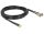 DeLOCK 89467 Koaxialkabel RG-58 5 m 2 x N plug 2 x SMA plug Schwarz