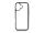 DELOCK Schutzhülle für iPhone 17 transparent-schwarz