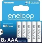 Panasonic eneloop (Gen 5) Micro AAA NiMH 800mAh, 8er-Pack