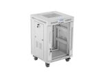 Lanberg FF01-6615-12SL Rack 15U Freistehendes Gestell Grau