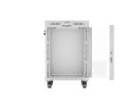 Lanberg FF01-6615-12SL Rack 15U Freistehendes Gestell Grau