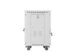Lanberg FF01-6615-12SL Rack 15U Freistehendes Gestell Grau