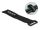 DELOCK Klett-Kabelbinder Schlaufe L280 xB38mm schwarz 3Stk.