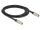 DeLOCK 88946 Koaxialkabel RG-6/U 2 m IEC Schwarz