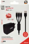 2GO 797257 Ladegerät für Mobilgeräte Universal Schwarz AC Drinnen