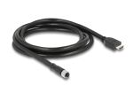 DELOCK M12 Kabel A-kodiert 17Pin Buchse zu HDMI Stecker 2m