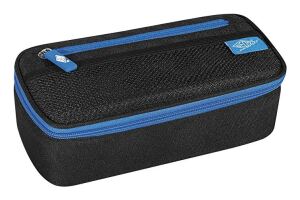 Wedo 242 43010 Etui Weiches Federmäppchen Polyester Schwarz, Blau