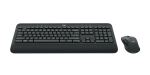 Logitech 920-008923 Tastatur Maus enthalten Büro RF Wireless QWERTY US International Schwarz