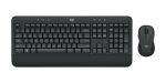 Logitech 920-008923 Tastatur Maus enthalten Büro RF Wireless QWERTY US International Schwarz
