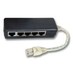 EFB ISDN 5-fach Adapter,RJ45 Stecker/5xRJ45 Buchse,terminier
