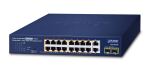 PLANET 16-Port 10/100/1000T 802.3at Unmanaged Gigabit...