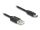 DeLOCK 90368 USB Kabel USB 2.0 0,75 m USB A USB C 480 Gbit/s Schwarz
