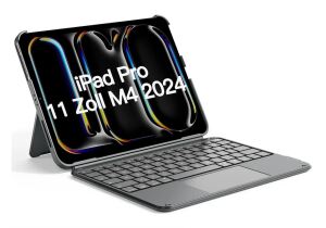 Inateck KB04122-11 QWERTZ Bluetooth Grau