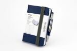 TROIKA NPP25/DB Notizbuch A7 128 Blätter Blau