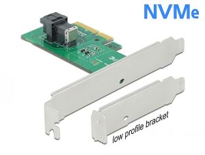DeLOCK PCI Express x4 Karte zu 1 x intern SFF-8643 NVMe - Low Profile Formfaktor