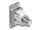DELOCK Panel Mount IEC Stecker zu F Bu silber / weiß