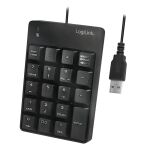LogiLink ID0184 Numerische Tastatur Laptop Schwarz