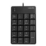 LogiLink ID0184 Numerische Tastatur Laptop Schwarz