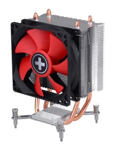 Xilence I402 Prozessor Kühler 9,2 cm Schwarz, Rot, Silber