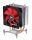 Xilence I402 Prozessor Kühler 9,2 cm Schwarz, Rot, Silber