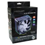 LC-Power LC-CC-120-ARGB-PRO Computerkühlsystem Prozessor Kühler 12 cm Schwarz