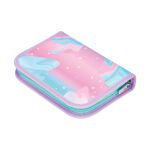 Herlitz FiloActive XL Plus Ocean Lights Schulranzen-Set Mädchen Polyester Blau, Pink