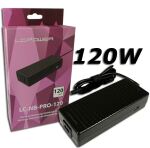 LC-Power LC-NB-PRO-120 Netzteil & Spannungsumwandler Drinnen 120 W Schwarz