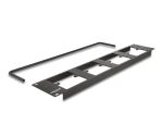 DELOCK D-Typ 19 Patchpanel mit 4 D-Typ Platten 86 x 86 mm sw