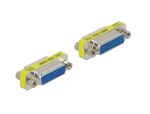 DELOCK D-Sub HD 26 Pin Gender Changer Buchse zu Buchse