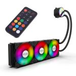 Inca ISS-03XN Computerkühlsystem Computergehäuse Flüssigkeitskühlung 12 cm Schwarz
