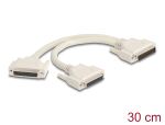 DELOCK Adapter Y-Kab Spi D-Sub HD 44pin st.zu 2xD-sub 44Pin