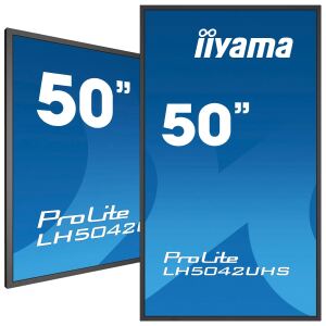 iiyama ProLite LH5042UHS++B-Ware++49.5" 16:9 4K 18/7 Display schwarz
