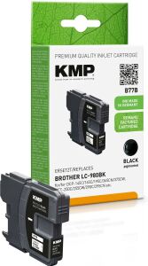 KMP B77B Druckerpatrone 1 Stück(e) Kompatibel Schwarz