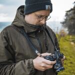 C-Rope Traveler Gurt Digitalkamera Nylon Schwarz