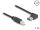 DELOCK Easy USB Kabel A 90° -> B St/St 1.00m schwarz