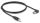 DELOCK Easy USB Kabel A 90° -> B St/St 1.00m schwarz
