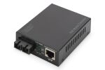 Digitus Gigabit PoE Medienkonverter, RJ45 / SC, MM, PSE